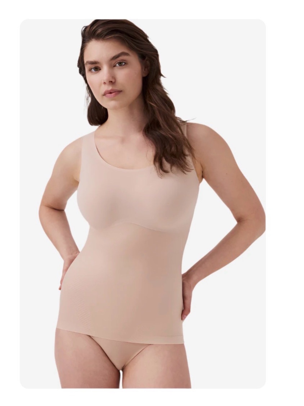 SPANX thinstincts tank top beige XL - Picture 3 of 3